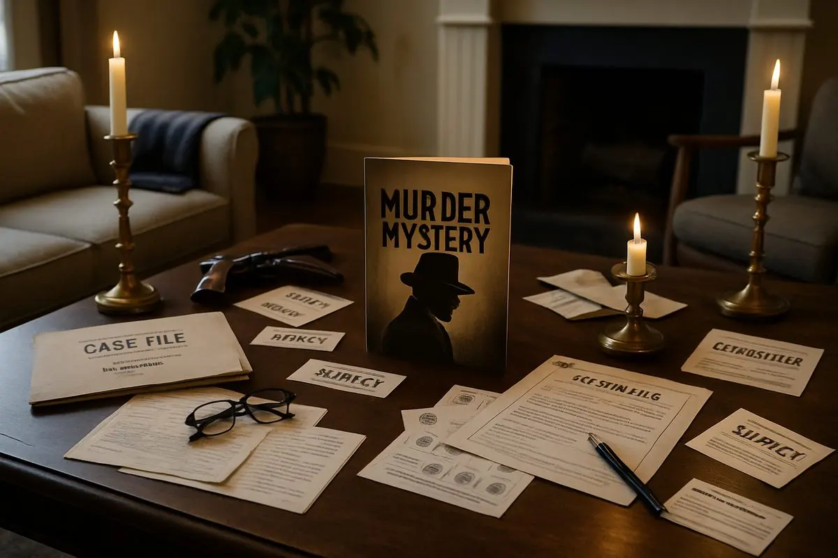 Organiser une murder party à la maison : photo d'illustration